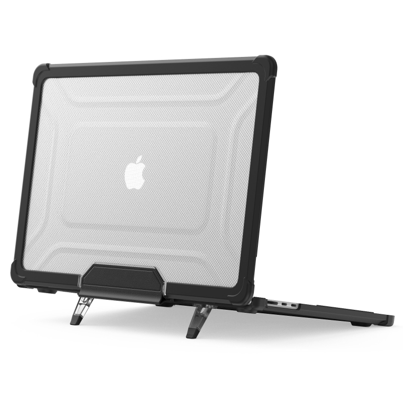 TPU προστατευτικό κάλυμμα με βάση ψύξης για MacBook Pro/Air, ματ φινίρισμα