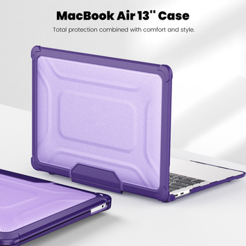 Προστατευτικό περίβλημα για MacBook Pro/Air με διαφανές ματ φινίρισμα και βάση διάχυσης θερμότητας