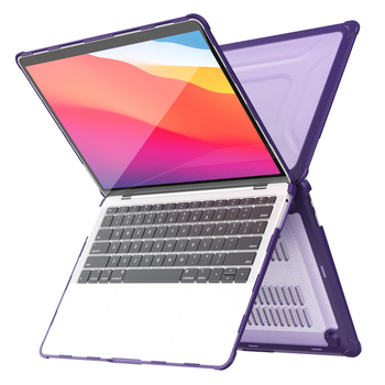 Προστατευτικό περίβλημα για MacBook Pro/Air με διαφανές ματ φινίρισμα και βάση διάχυσης θερμότητας