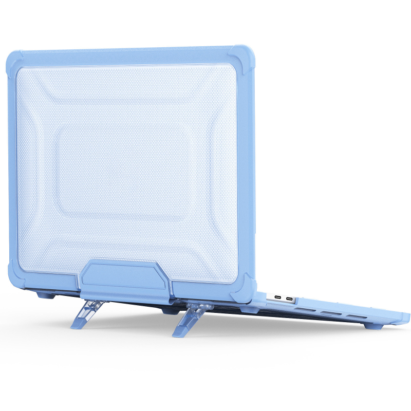 Προστατευτικό περίβλημα για MacBook Pro/Air με διαφανές ματ φινίρισμα και βάση διάχυσης θερμότητας