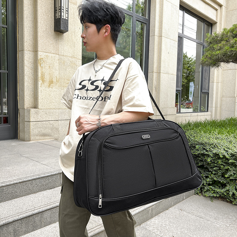 Torba za putovanja velikog kapaciteta, unisex, najlon, 36–55L, sklopiva preko ramena, prozračna, olakšava nošenje