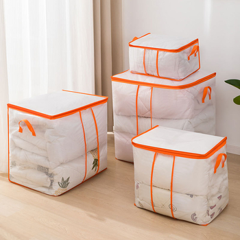 PVC torba za pohranu prekrivača - Veliki kapacitet, Vodootporna i otporna na vlagu, Prozirna, Višenamjenska za spavaću sobu