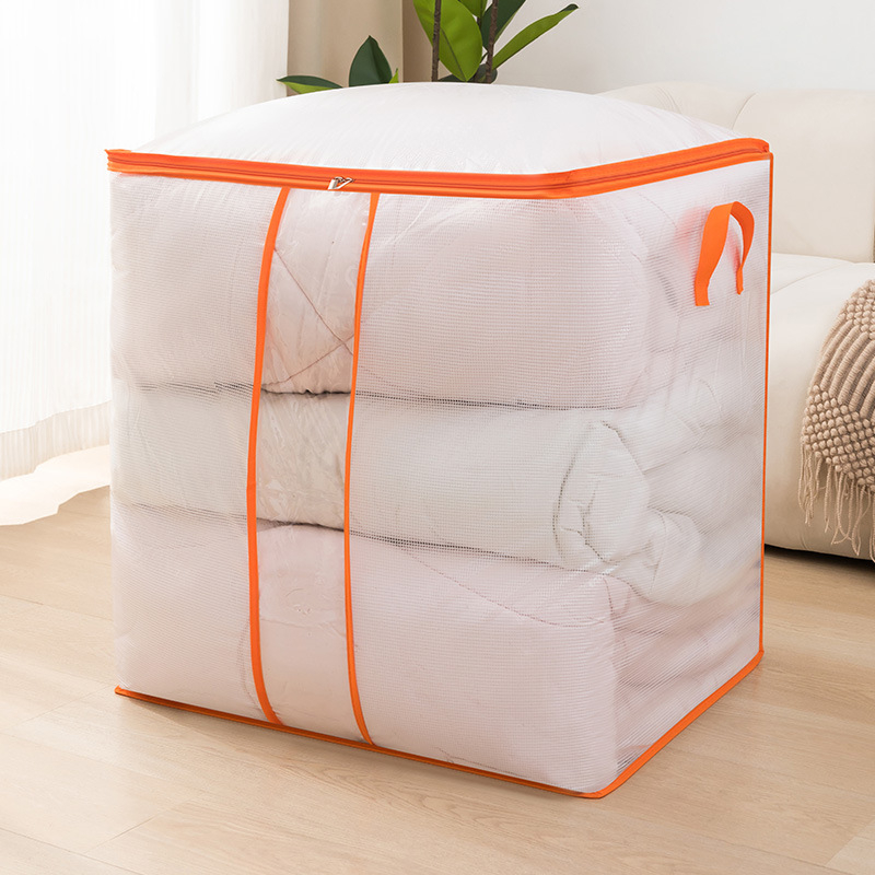 PVC torba za pohranu prekrivača - Veliki kapacitet, Vodootporna i otporna na vlagu, Prozirna, Višenamjenska za spavaću sobu