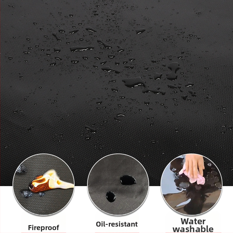 Кръгла настолна огнеупорна подложка; пламъкоустойчива, с висока топлоизолация, термоустойчива.