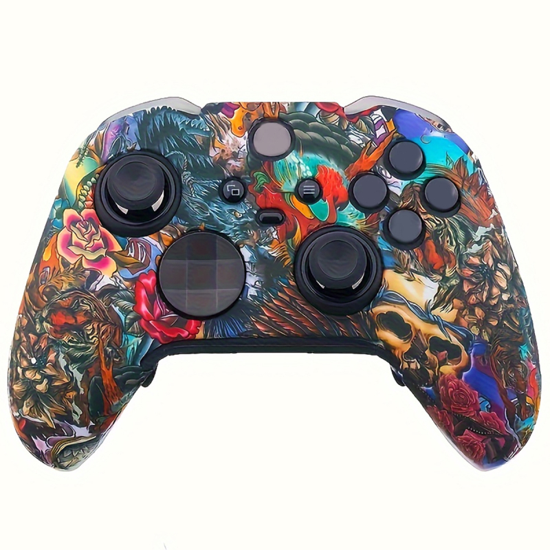 Силиконов предпазен калъф за контролер Xbox Series X/S с камуфлажен воден принт