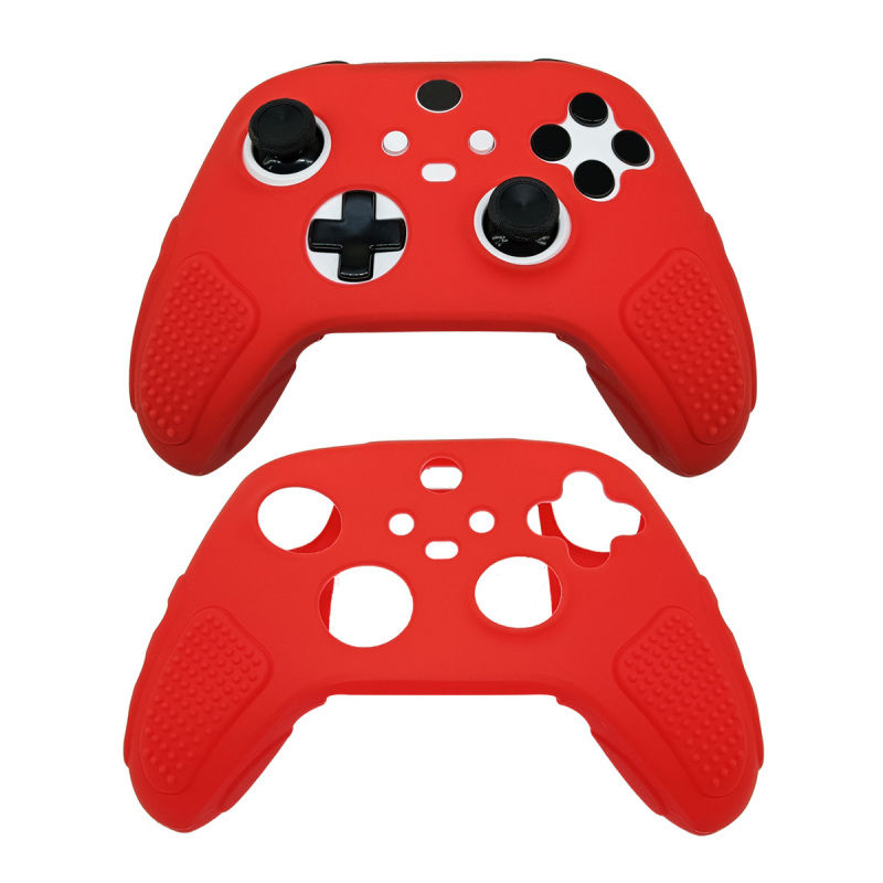 Силиконов защитен капак за Xbox Series S/X – против изпускане, прахоуст и надраскване, подобрено усещане за захват
