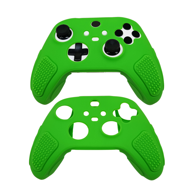 Силиконов защитен капак за Xbox Series S/X – против изпускане, прахоуст и надраскване, подобрено усещане за захват