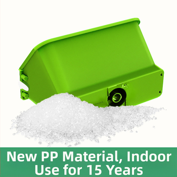 Τετράδα γλαστρών τοίχου από ρητίνη με αυτοποτισμό, κάθετης πρασινάδας, διάμετρο βάσης 78 mm