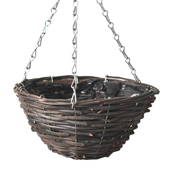 Κρεμαστή γλάστρα δαπέδου – ημικυκλική κωνική μορφή, μη υφαντό ύφασμα, αγροτικός στυλ