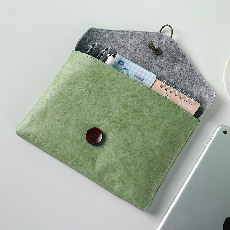 Hoshino PU kožna torba za laptop - vodootporna, ultra lagana, poliester podstava, unutarnja džep za tablet
