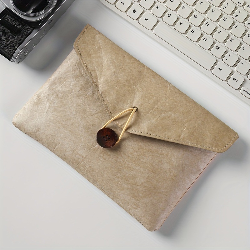 Hoshino PU kožna torba za laptop - vodootporna, ultra lagana, poliester podstava, unutarnja džep za tablet