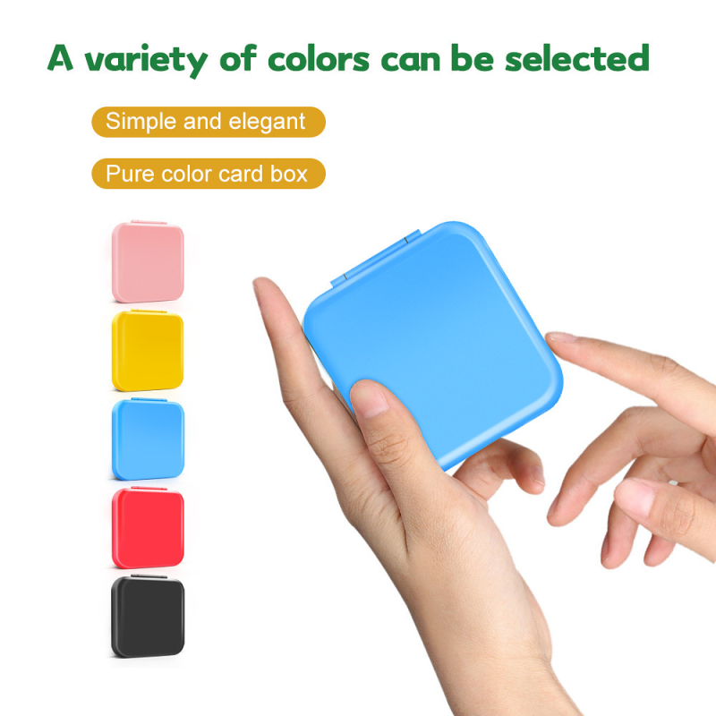 Nintendo Switch LED úložný box na herné karty, 12 v 1, konštrukcia z PC-silikónu, ochranná kapsa na karty, kompatibilné so Switch kartami