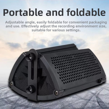 Ακουστικά Αξεσουάρ: YALIMIC Μίνι Κάλυμμα Ηχομόνωσης Μικροφώνου με Τρεις Θύρες