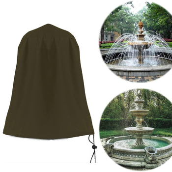 Ārējais strūklakas pārsegs dārzam un skulptūrai, 100% poliesteris, pielāgojama, lietusnoturīgs