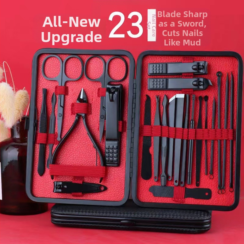 Σετ εργαλείων κοπής νυχιών για οικιακή χρήση – ανοξείδωτο ατσάλι, κοπτήρες νυχιών με σχήμα hawk-beak, πλήρες σετ περιποίησης ποδιών, δυνατότητα εκτύπωσης λογότυπου