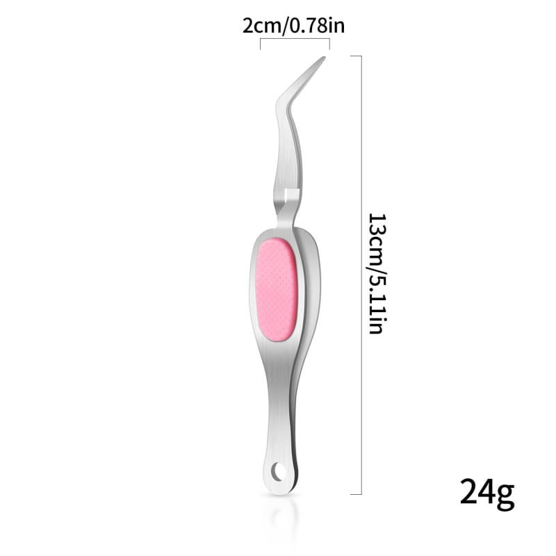 Nagu veidošanas klips no nerūsējošā tērauda - nagu veidošanas instrumentu komplekts, 24 g, privāta zīmola komplekts