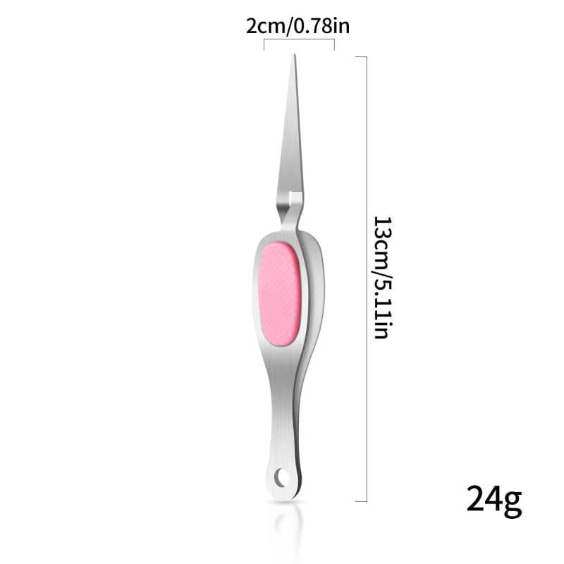 Nagu veidošanas klips no nerūsējošā tērauda - nagu veidošanas instrumentu komplekts, 24 g, privāta zīmola komplekts
