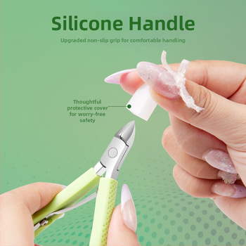 Ατσάλινο εργαλείο περιποίησης νυχιών — Τσιμπίδα πετσάκων, OEM ιδιωτικής ετικέτας