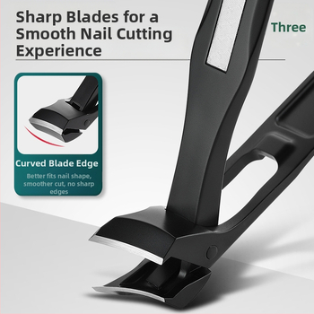 Σετ νυχιών κοπτήρες με κεκλιμένο στόμιο και μακριά λαβή – ανοξείδωτος χάλυβας, χύτευση με σκόνη, μεγάλο άνοιγμα