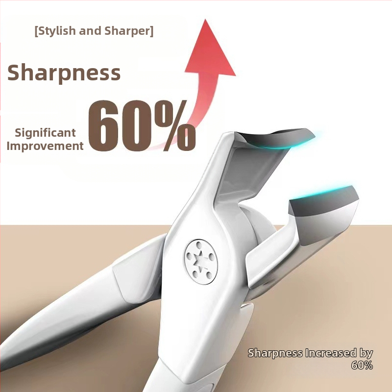 Kliešte na nechty pre hrubé tvrdé nechty, nerezová oceľ, prenosné, balenie 500 kusov