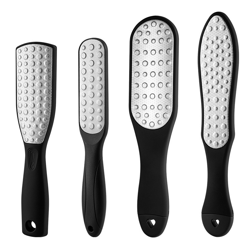 Διπλής όψεως λειαντής ποδιών από ανοξείδωτο ατσάλι, ABS/PP, εργαλείο περιποίησης ποδιών, μοντέλο SKU001362