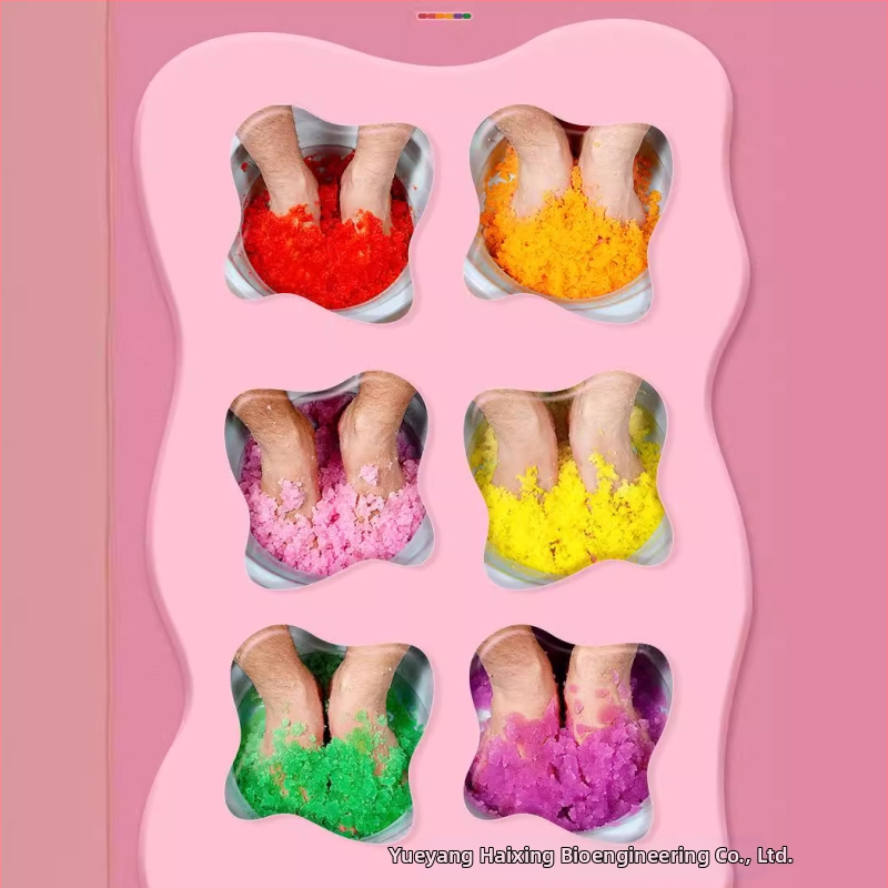 Соли за крака с лавандула — желе спа кристална кал за грижа за краката