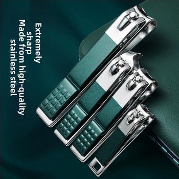 Σετ εργαλείων περιποίησης νυχιών 18 τεμαχίων, φορητό – από ανοξείδωτο ατσάλι με ηλεκτροπλατίνωση και ανθρακούχο ατσάλι; Σχέδιο: φορητό, επίπεδη άκρη, κεκλιμένες λεπίδες; Περιλαμβάνει πολυλειτουργικά τσιμπιδάκια