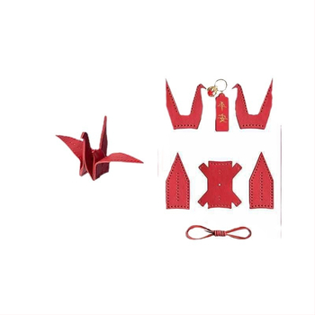 DIY set kožne viseće dekoracije za auto – crtani stil, aroma, unutarnja dekoracija