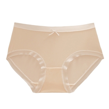 Γυναικείες μπικίνι μεσαίας μέσης από νάιλον, δαντελένιος φιόγκος, πλεκτές, 41-50D