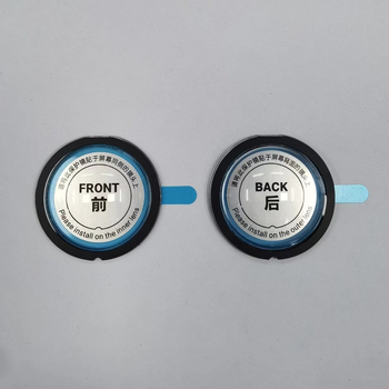 адхезивен панорамен защитен филтър за обектив Insta360 X3 — PC с висока твърдост, антидраскане, 0,7 г