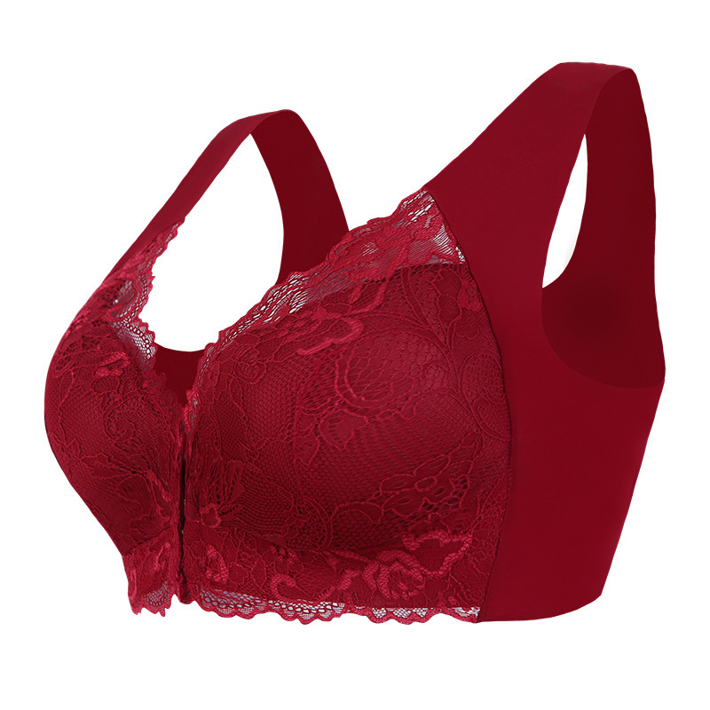 Mezgline belaidė sportinė liemenėlė su priekyje užsegimu, pagrindinis audinys - nailonas, plonas formuojamas puodelis