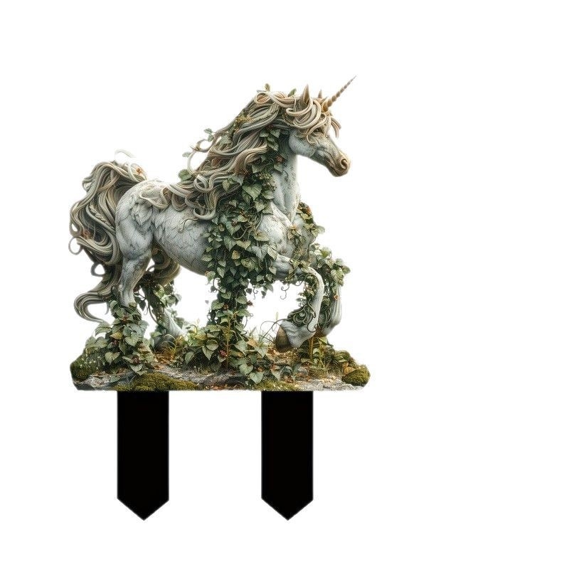 Ακρυλική φιγούρα κοριτσιού σε διαλογισμό για εξωτερική αυλή, διακοσμητικό σκηνικό κήπου, τεχνική εκτύπωσης, δώρο για γενέθλια, αποφοίτηση και εγκατάσταση νέου σπιτιού