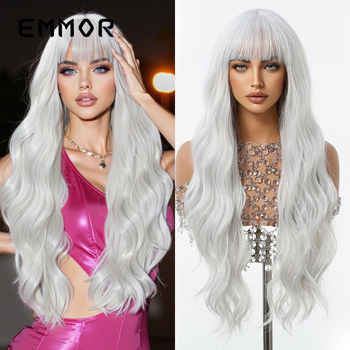 Parūka ar gaisīgām bārkām, garas cirtas, Eiropas–amerikāņu stils, vietējais zīds, var krāsot