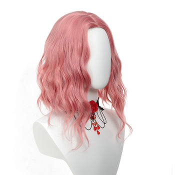 DM800 къса къдрава перука, жица с висока температура, механизъм, подходяща за боядисване