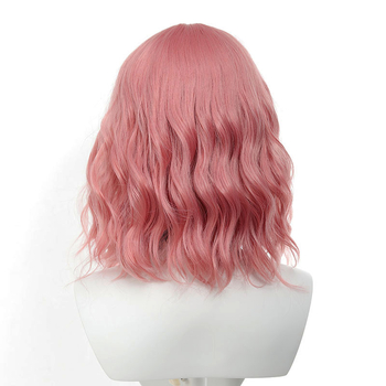 DM800 къса къдрава перука, жица с висока температура, механизъм, подходяща за боядисване