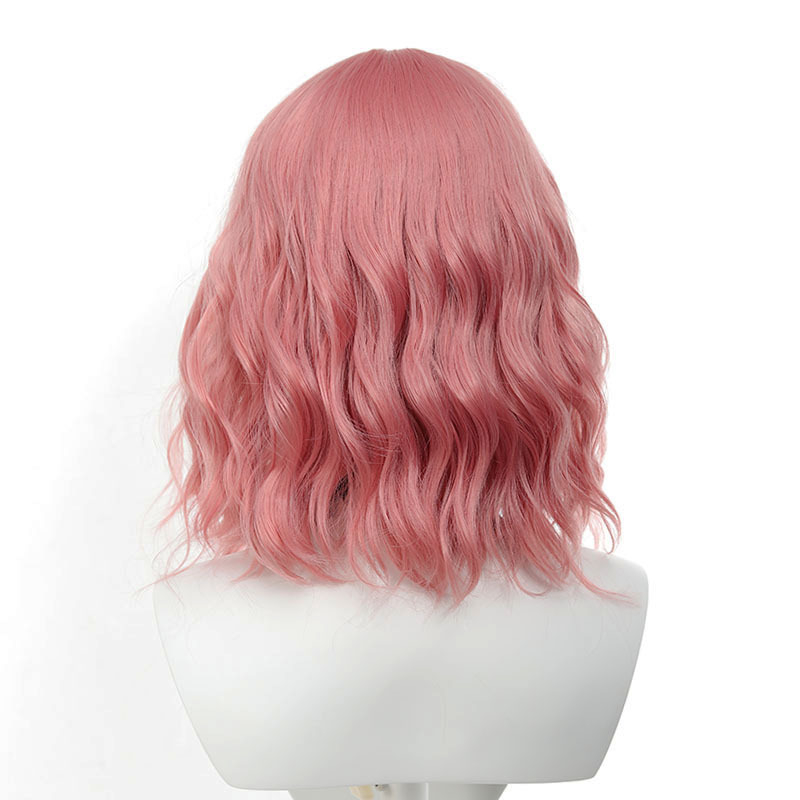 DM800 къса къдрава перука, жица с висока температура, механизъм, подходяща за боядисване