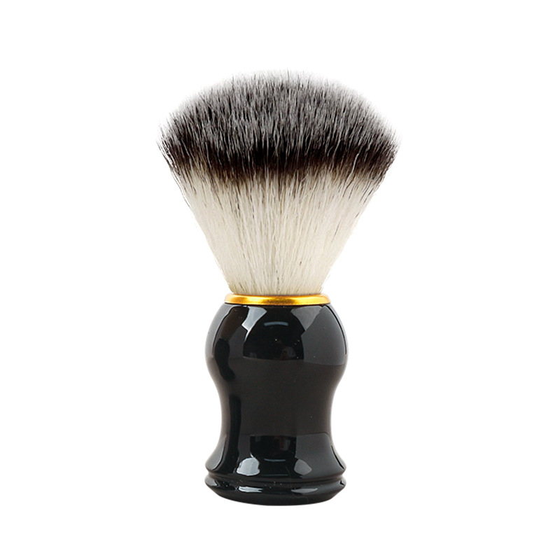 Σετ βούρτσας για γένια και μπολ αφρού ξυρίσματος, πλαστικό, χωρητικότητα 100 ml