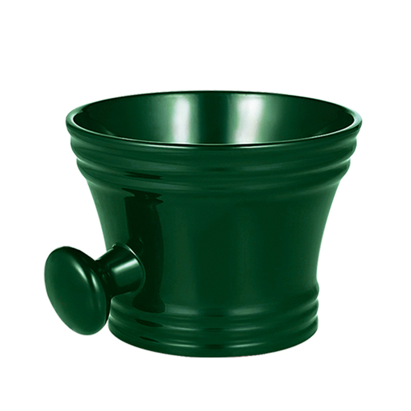 Σετ βούρτσας για γένια και μπολ αφρού ξυρίσματος, πλαστικό, χωρητικότητα 100 ml