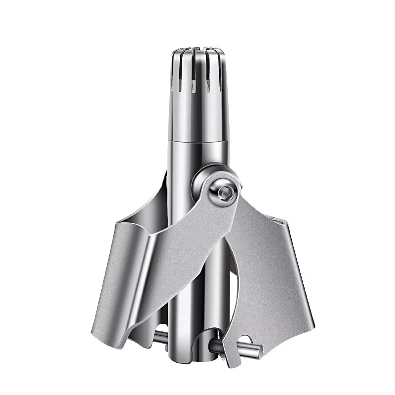 Longxi Τριμερ ρινικών τριχών, χειροκίνητος, ανοξείδωτο ατσάλι, πλήρως πλένεται, χωρίς μπαταρία