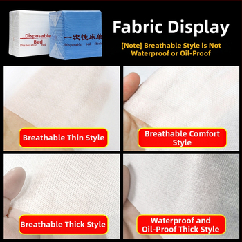 Еднократен чаршаф за козметични салони и хотели, удебелен нетъкан плат, дишащ с дупки, Fengyun Beauty
