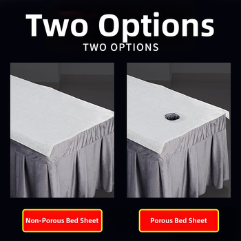 Еднократен чаршаф за козметични салони и хотели, удебелен нетъкан плат, дишащ с дупки, Fengyun Beauty
