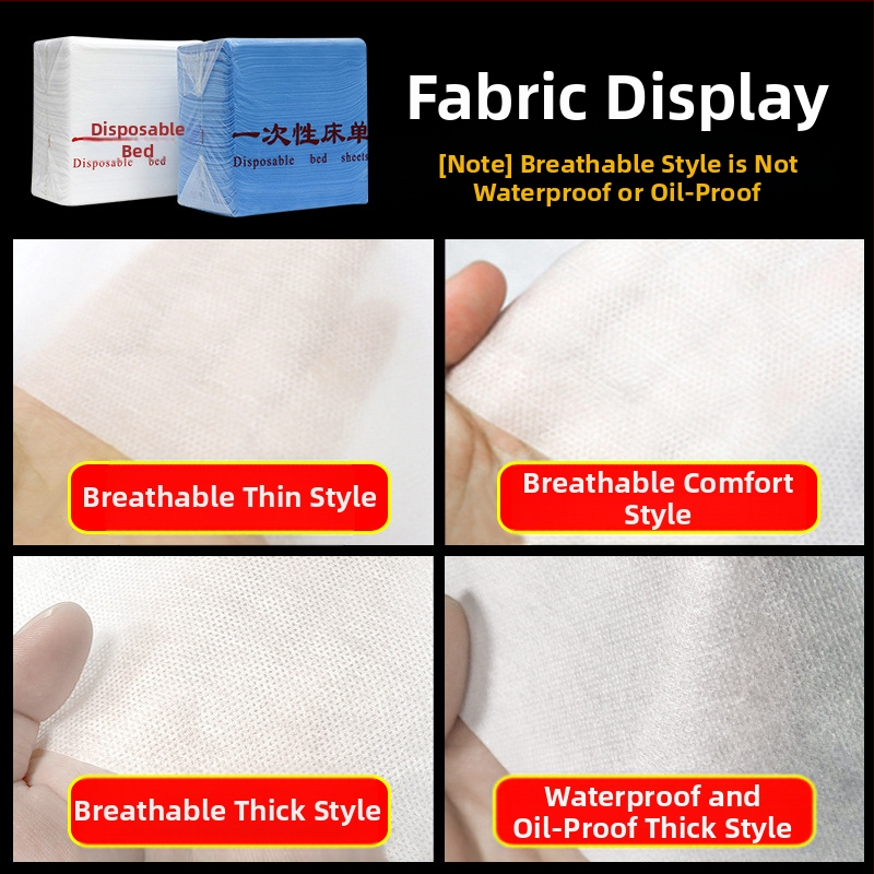 Еднократен чаршаф за козметични салони и хотели, удебелен нетъкан плат, дишащ с дупки, Fengyun Beauty