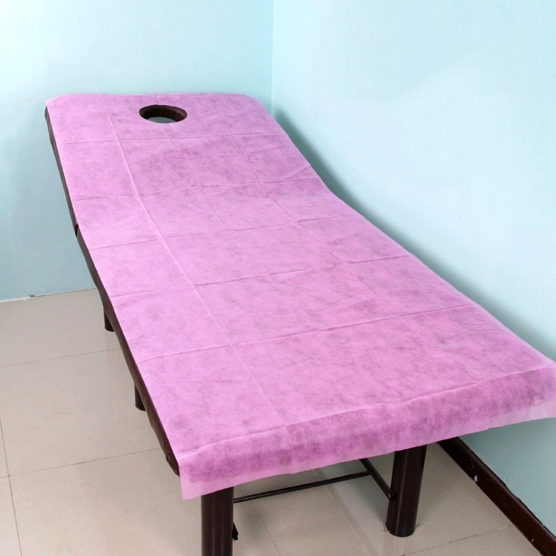 Еднократен чаршаф за козметични салони и хотели, удебелен нетъкан плат, дишащ с дупки, Fengyun Beauty