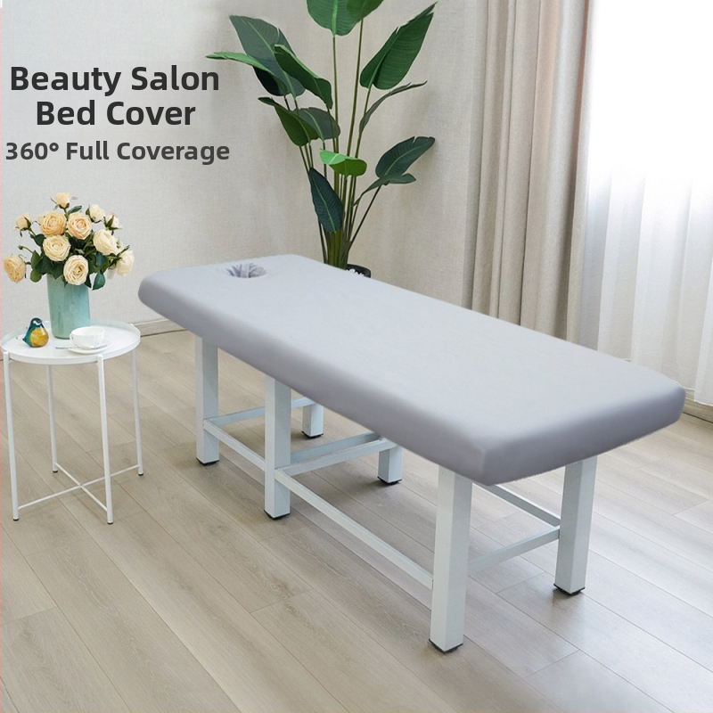 Prisitaikanti paklodė grožio lovai, cheminis pluoštas, švelnus audinys, reaktyvus spausdinimas ir dažymas, pritaikomas, šiuolaikiškas minimalistinis stilius