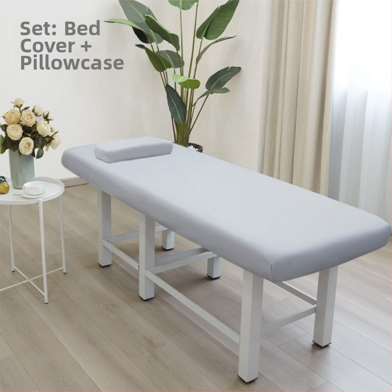 Прилягащ чаршаф за бюти легло, химическо влакно, бриширан плат, реактивен печат и боядисване, с възможност за персонализация, модерен минималистичен стил