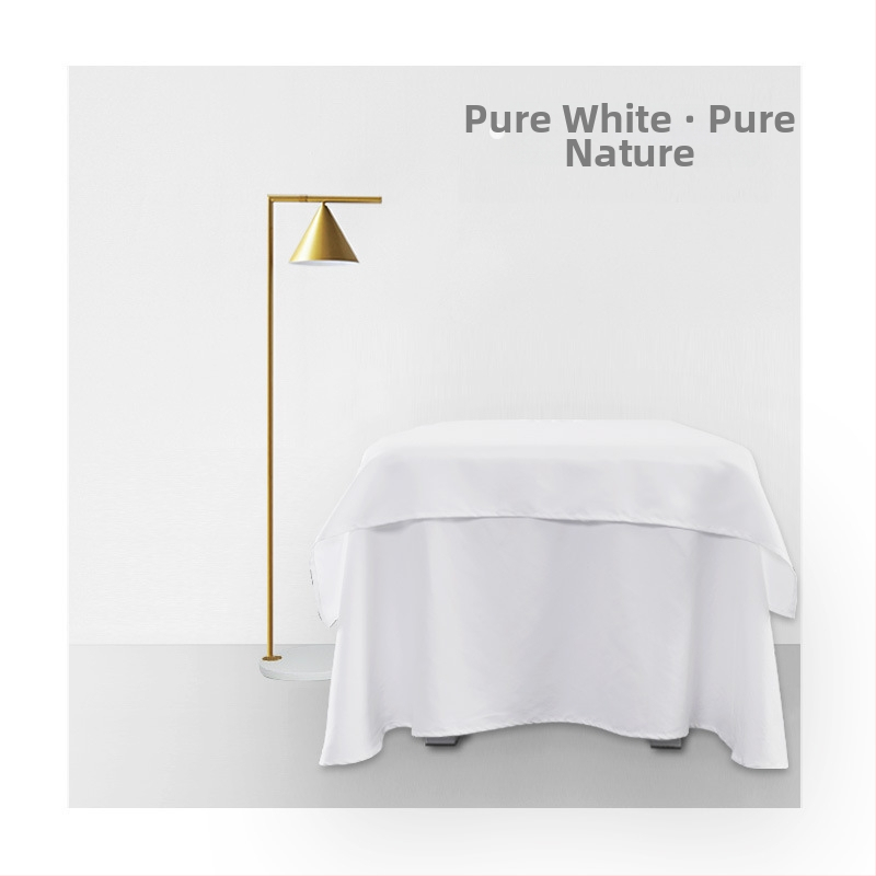 Aibang полиестер-памук спален чаршаф, еднотонен модел, реактивно печатане и боядисване, модерен минималистичен стил