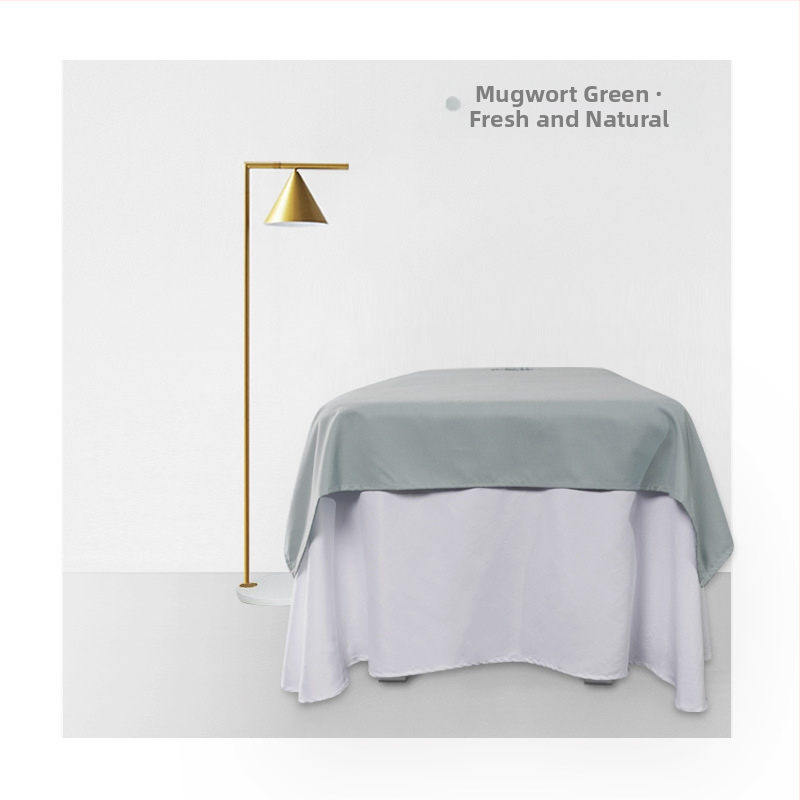 Aibang полиестер-памук спален чаршаф, еднотонен модел, реактивно печатане и боядисване, модерен минималистичен стил