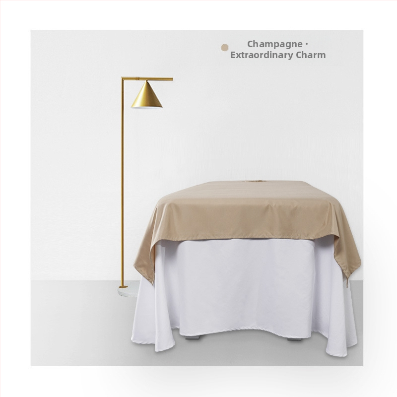 Aibang полиестер-памук спален чаршаф, еднотонен модел, реактивно печатане и боядисване, модерен минималистичен стил