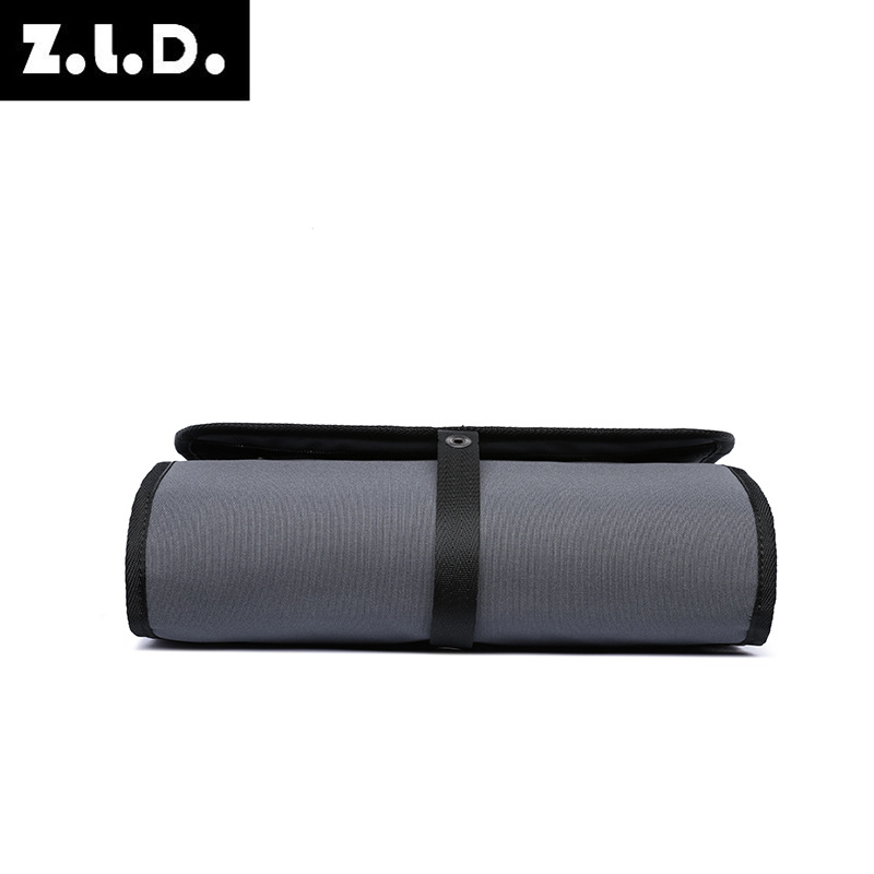 Atidaloma nešiojama vandeniui atspari poliesterio kosmetikos krepšys kelionėms