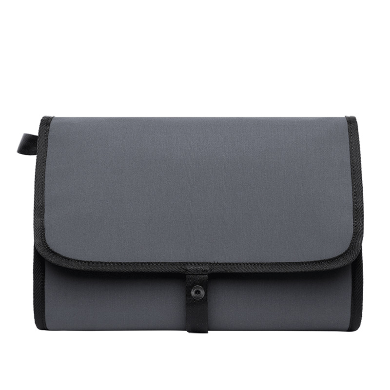 Atidaloma nešiojama vandeniui atspari poliesterio kosmetikos krepšys kelionėms